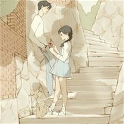 情侣唯美个性真人高清大图 可爱情侣动漫头像图片