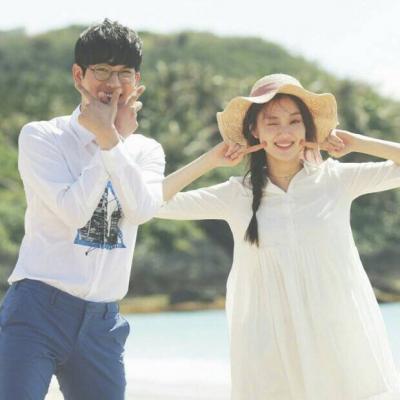 情侣真人个性专属图片大全 唯美真人情侣头像浪漫一对