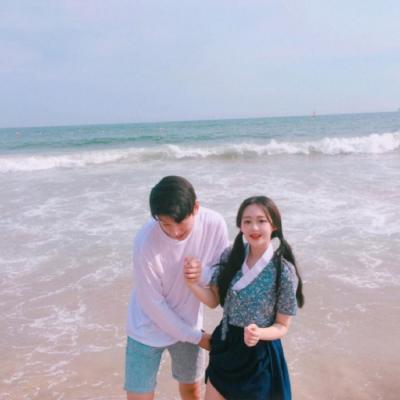 唯美情侣高清头像图片真人 2022最火爆抖音情侣头像图片