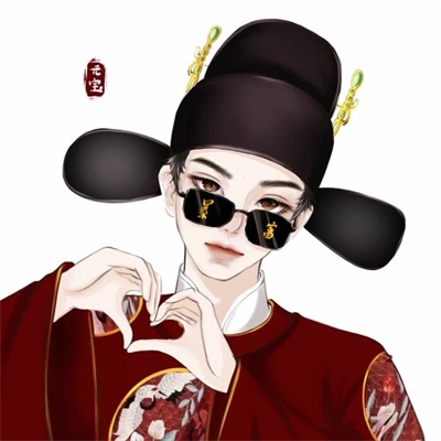 最潮微信情侣卡通头像 2022新年情侣卡通头像