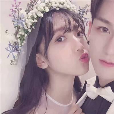 唯美情侣真人高清图片 浪漫甜蜜情侣一对头像