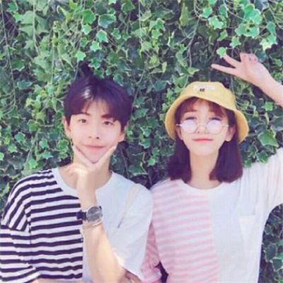 2022好看的不易撞双人情侣头像一人一张图片大全