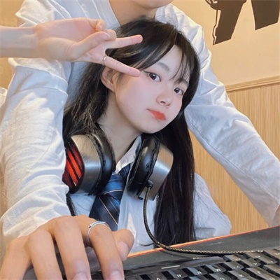 情头甜美高清图片一对 唯美小清新情侣头像真人