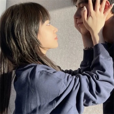 情头甜美高清图片一对 唯美小清新情侣头像真人