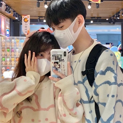 情头甜美高清图片一对 唯美小清新情侣头像真人