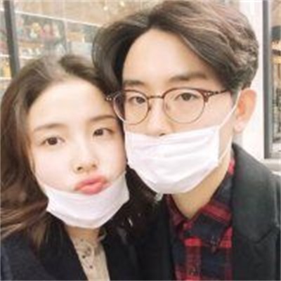 唯美情侣真人高清图片 小清新女生头像可爱情侣