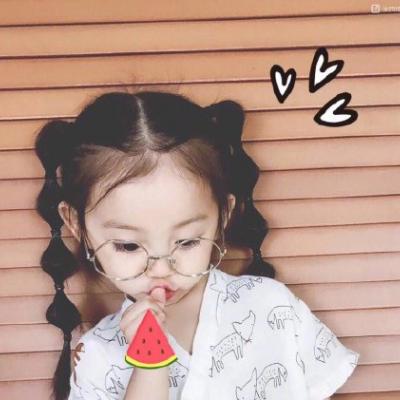 呆萌情侣真人图片全集 小孩子超可爱的情侣头像