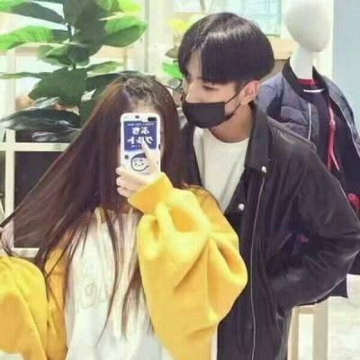 浪漫甜美情头真人大全 唯美情侣头像一左一右配对