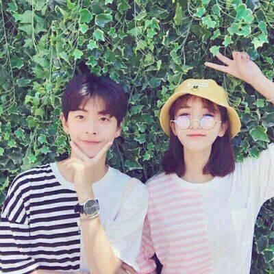 唯美浪漫情侣图片 情头大全真人双人两张
