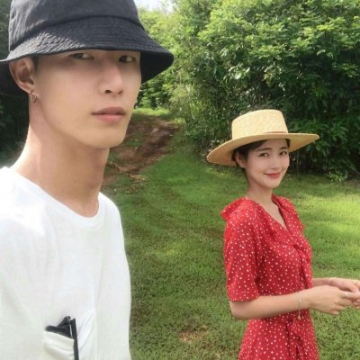 超好看的情头真人两张 情头双人超甜真人高清图片