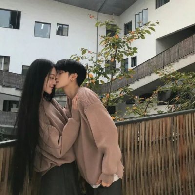 超好看的情头真人两张 情头双人超甜真人高清图片
