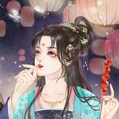 古风系列超美动漫情头 古风动漫情侣头像一对古韵