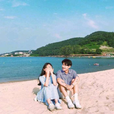 甜美浪漫情头大全 可爱真人情侣头像甜蜜