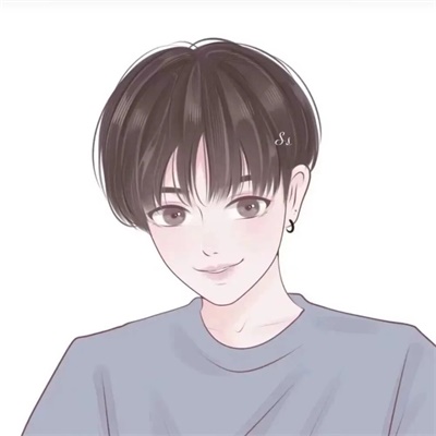2022情侣手绘头像图片一人一张