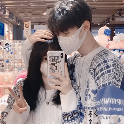 高清可爱甜蜜情头图片 超甜情侣头像唯美真人