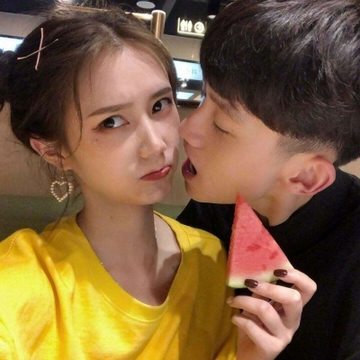 超清情侣头像唯美 甜蜜情侣真人图片大全