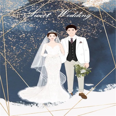 唯美情侣头像结婚纱头像 qq头像结婚情侣微信头像