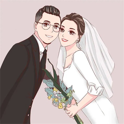 唯美情侣头像结婚纱头像 qq头像结婚情侣微信头像