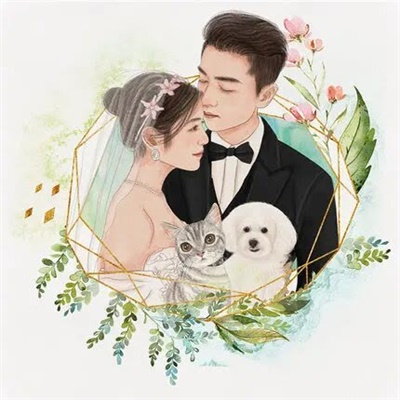 唯美情侣头像结婚纱头像 qq头像结婚情侣微信头像