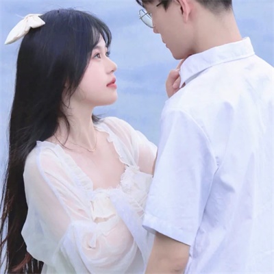唯美意境情头一对两张 qq情侣双人头像高清图片