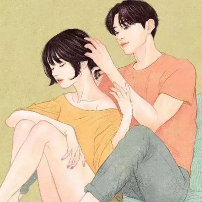 很污的情侣头像二次元 二次元情头污高清卡通