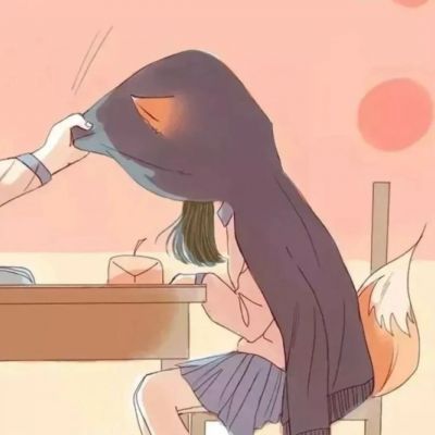 高清动漫情头可爱图片 动漫CP情侣头像一男一女