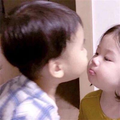 超可爱小孩子情侣头像图片 小孩子的情侣头像超萌