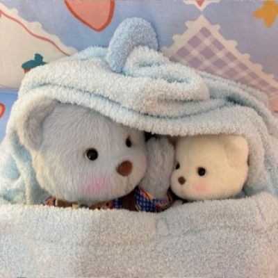 童话里的美好爱情 情侣可爱呆萌一对图片