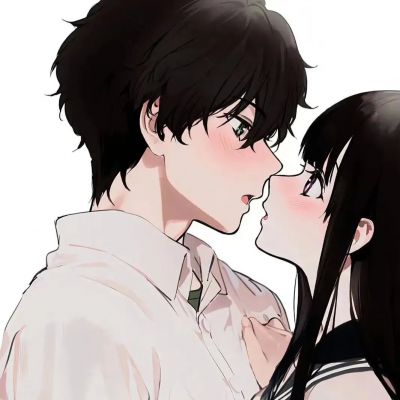 追求甜蜜幸福生活的情侣 超甜的二次元动漫情侣头像