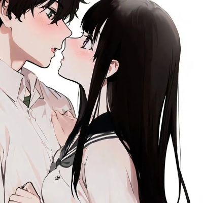 追求甜蜜幸福生活的情侣 超甜的二次元动漫情侣头像