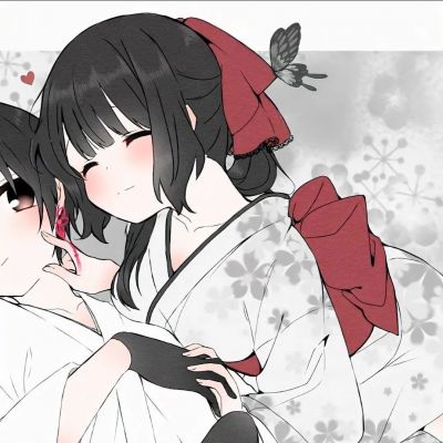 追求甜蜜幸福生活的情侣 超甜的二次元动漫情侣头像