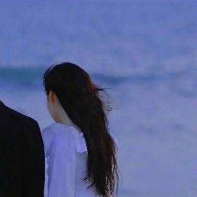甜美情侣氛围图片 浪漫情侣头像真人唯美
