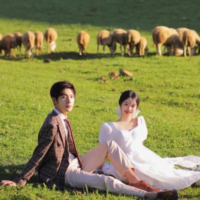 清纯情侣爱情图片 唯美的情侣头像清新