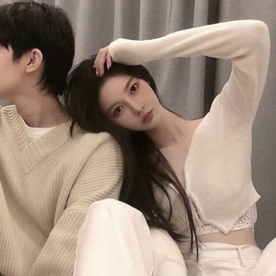 时尚男女幸福情侣头像真人 唯美情侣图片浪漫头像