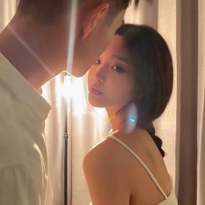 时尚男女意境头像真人 情侣头像浪漫甜蜜唯美