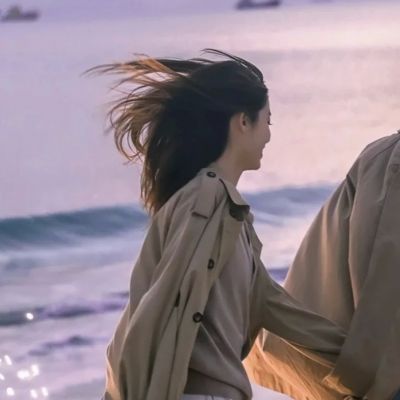 时尚男女意境头像真人 情侣头像浪漫甜蜜唯美