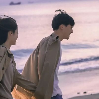 时尚男女意境头像真人 情侣头像浪漫甜蜜唯美