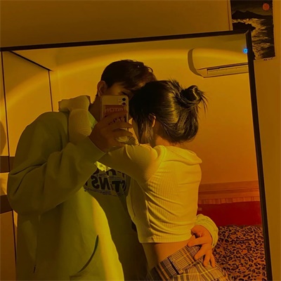 超甜蜜漂亮情头图片 唯美意境情侣真人头像