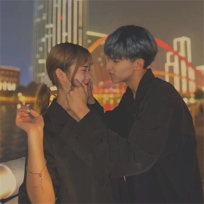 超甜蜜漂亮情头图片 唯美意境情侣真人头像