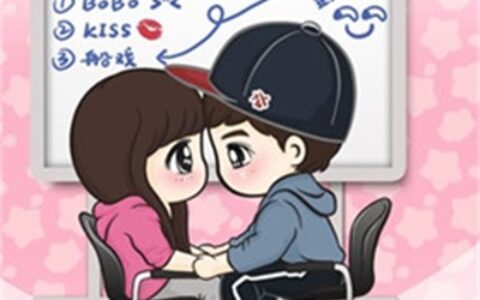 浪漫超萌情头一对两张 维尼夫妇动漫情侣QQ头像