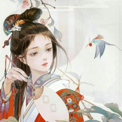 唯美浪漫的古风情头配对 古风情侣头像动漫唯美