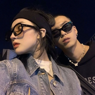 ins风高级质感情头图片 好看的ins风优质情侣真人头像