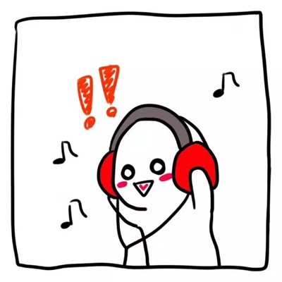 简约风高清大图 白色动漫可爱情侣头像