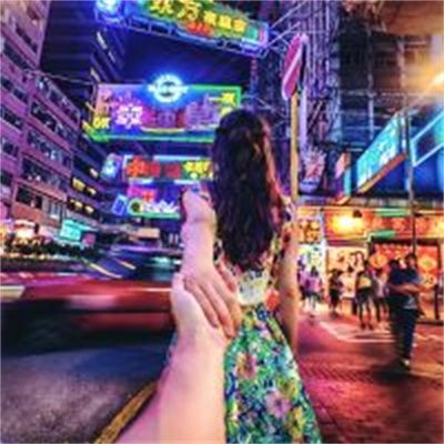 独一无二的旅游图 创意浪漫的情侣头像