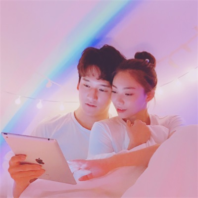 意境可爱真人图片 2021夏日系列情侣头像