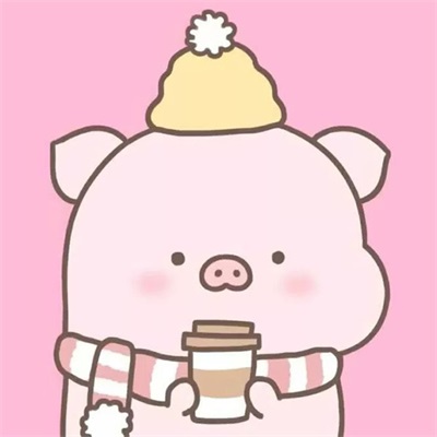 手绘卡通人物图 一对两张软萌情侣头像