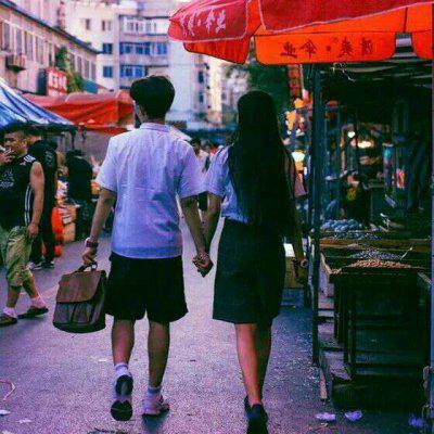 唯美个性情头一对两张 真人情侣头像可爱清新