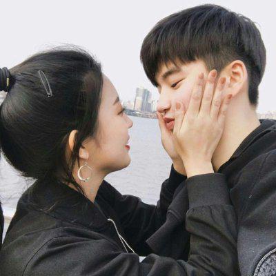 追求你是我一生的目标 情侣秀恩爱头像一对两张唯美