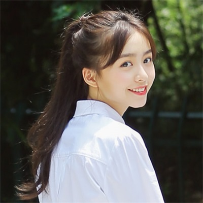夏日小清新图片 一人一半浪漫情侣头像