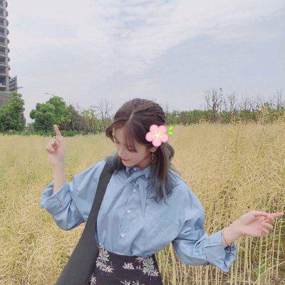 一人一张单人版 优雅简约真人情侣头像